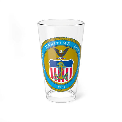 Federal Maritime Commission - Pint Glass 16oz-16oz-Go Mug Yourself