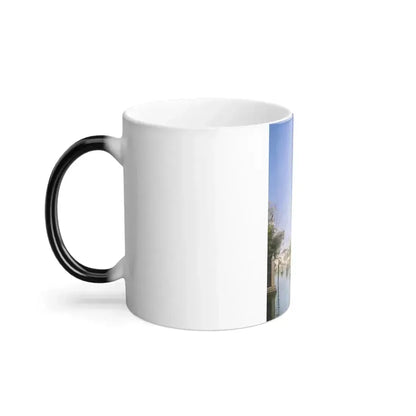 Federico del Campo (1837-1927) rio san trovaso, venice - Color Changing Mug 11oz - Go Mug Yourself