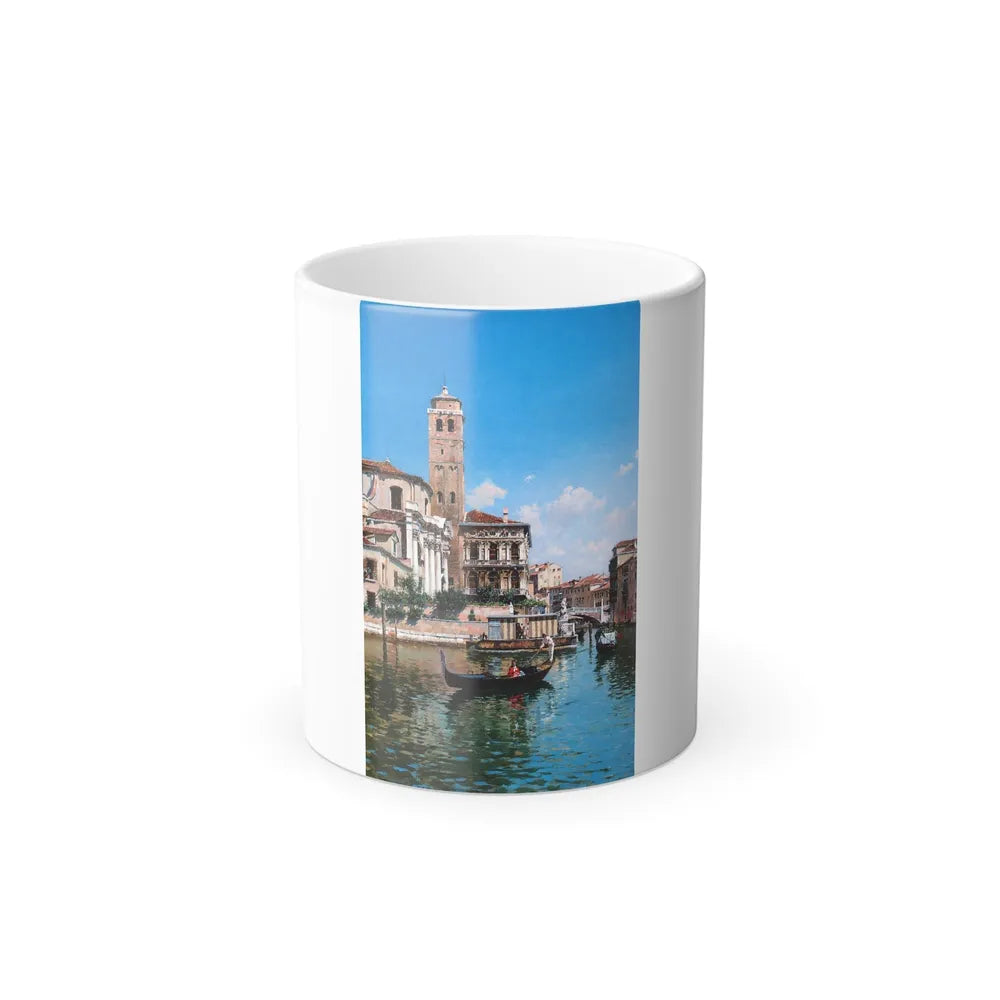 Federico del Campo (1837-1927) the palazzo labia, venice - 1877 - Color Changing Mug 11oz-11oz-Go Mug Yourself