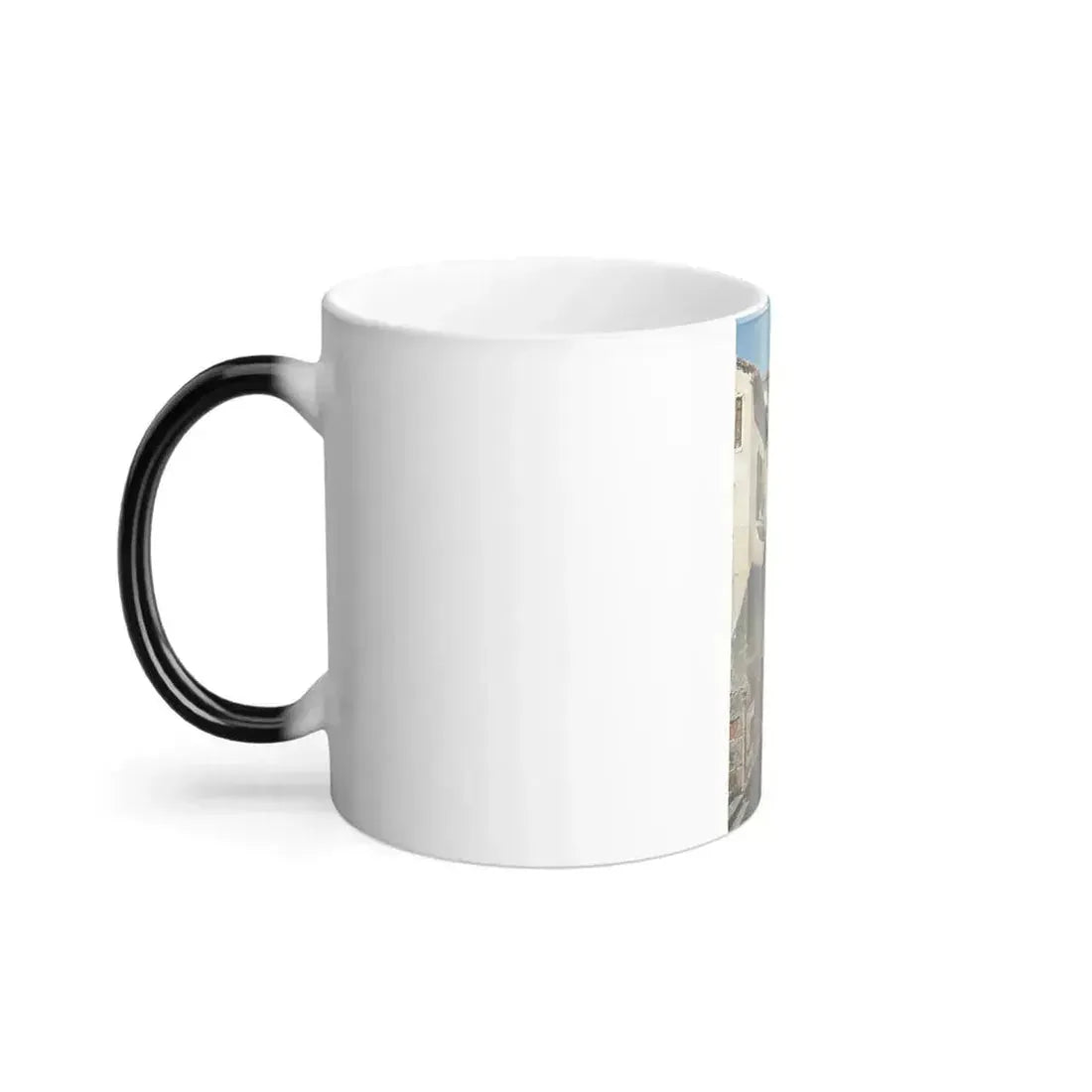 Federico del Campo (1837-1927) venetian backwaters - Color Changing Mug 11oz - Go Mug Yourself