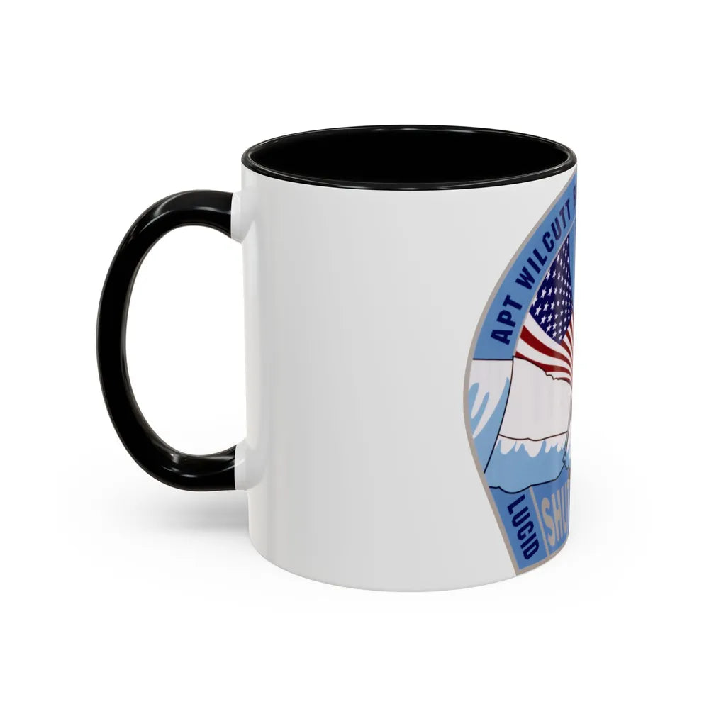 STS 79 (NASA) Accent Coffee Mug-Go Mug Yourself