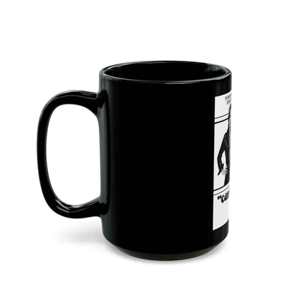 Suzi Quatro 1973 (Music Poster) Black Coffee Mug-Go Mug Yourself