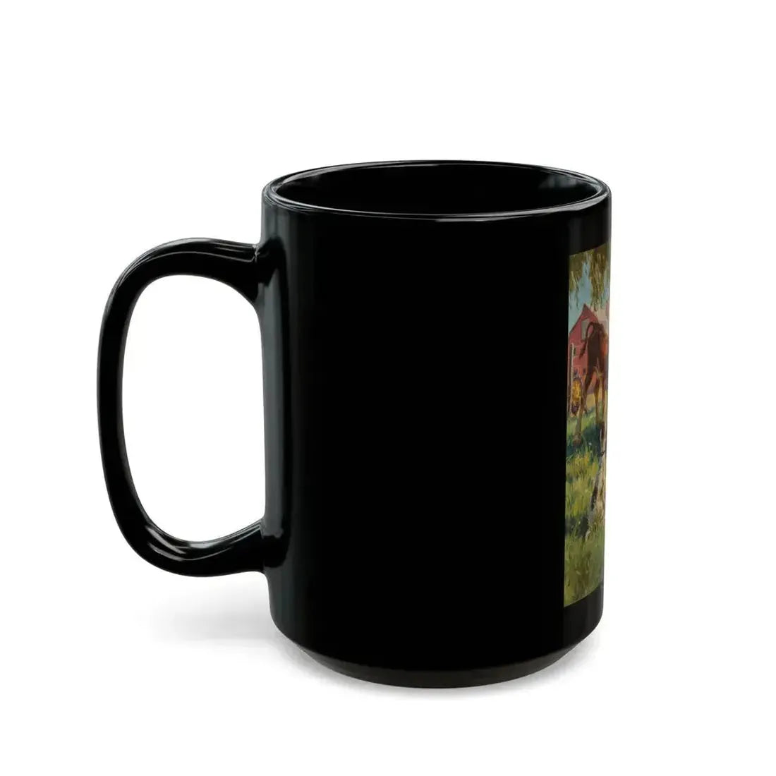 Feeding Time - Black Coffee Mug - Go Mug Yourself
