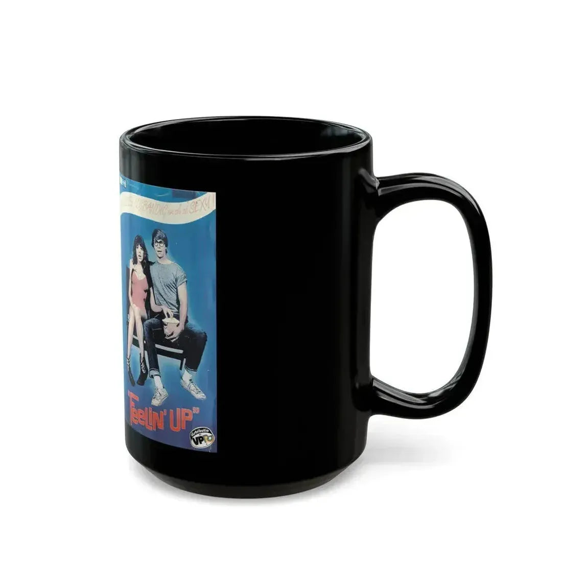 FEELIN UP VERSION 3 (VHS COVER) - Black Coffee Mug - Go Mug Yourself