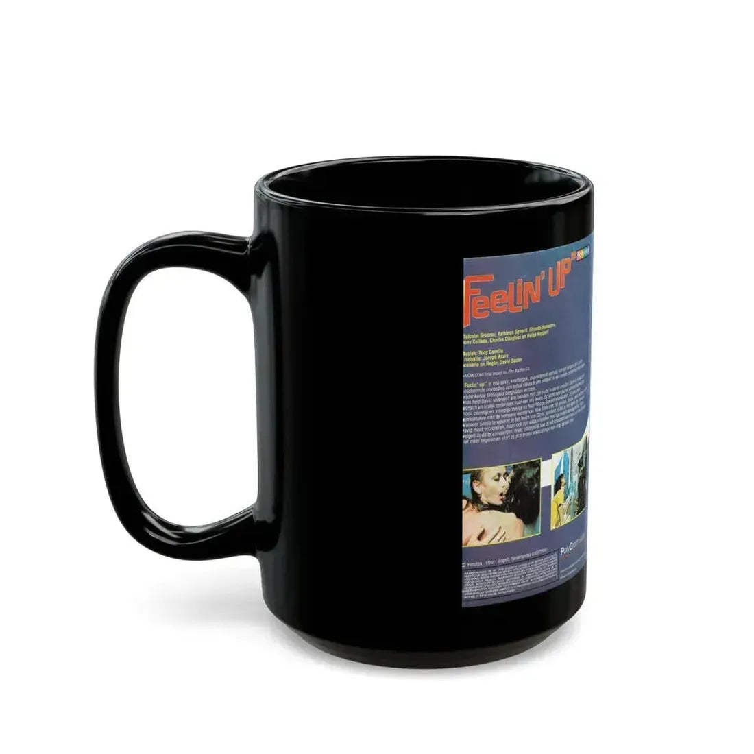 FEELIN UP VERSION 3 (VHS COVER) - Black Coffee Mug - Go Mug Yourself