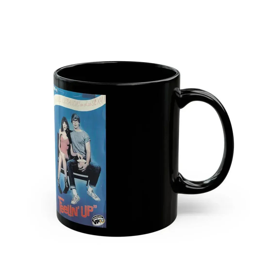 FEELIN UP VERSION 3 (VHS COVER) - Black Coffee Mug - Go Mug Yourself