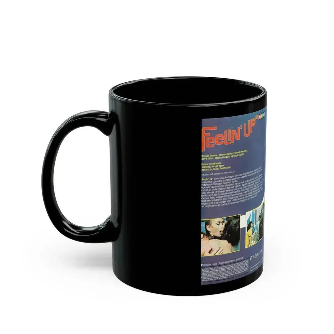 FEELIN UP VERSION 3 (VHS COVER) - Black Coffee Mug - Go Mug Yourself