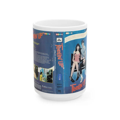 FEELIN UP VERSION 3 (VHS COVER) - White Coffee Mug-15oz-Go Mug Yourself