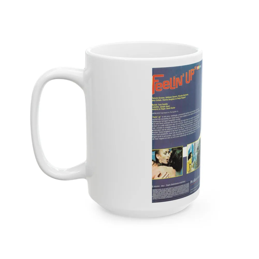 FEELIN UP VERSION 3 (VHS COVER) - White Coffee Mug-Go Mug Yourself