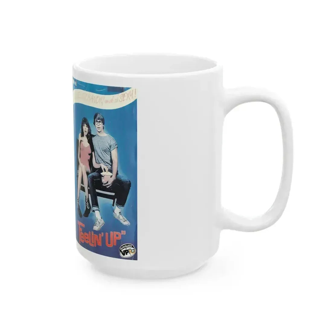 FEELIN UP VERSION 3 (VHS COVER) - White Coffee Mug - Go Mug Yourself