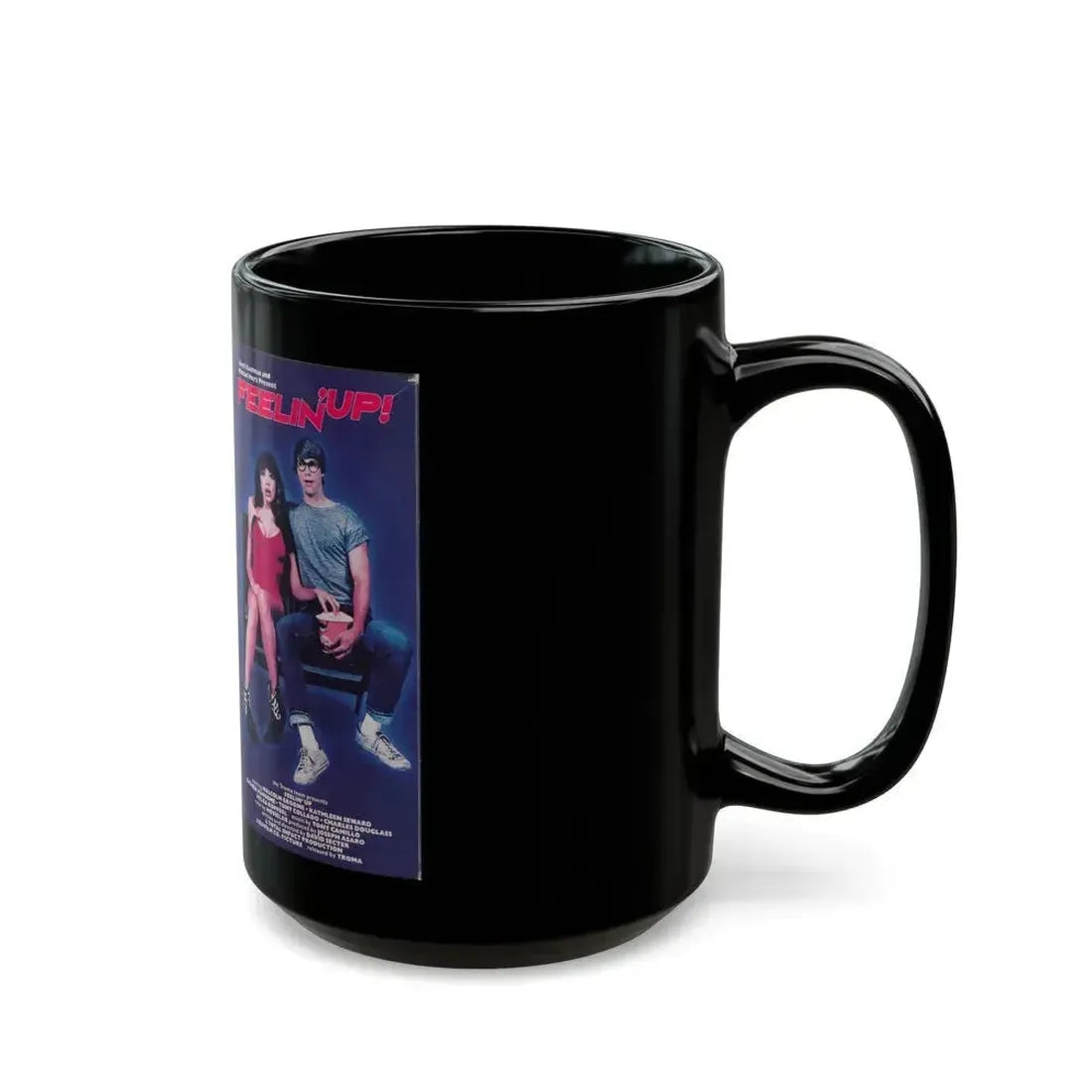 FEELIN UP (VHS COVER) - Black Coffee Mug - Go Mug Yourself