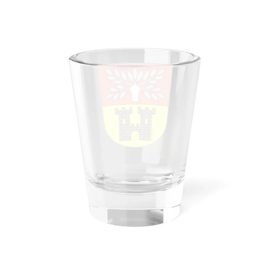 FelbenWellhausen-blazon (Switzerland) (Coat of Arms) Shot Glass 1.5oz - Go Mug Yourself
