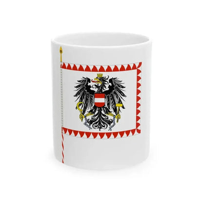 Feldzeichen Bundesheer (Austria) White Coffee Mug 11oz - Go Mug Yourself