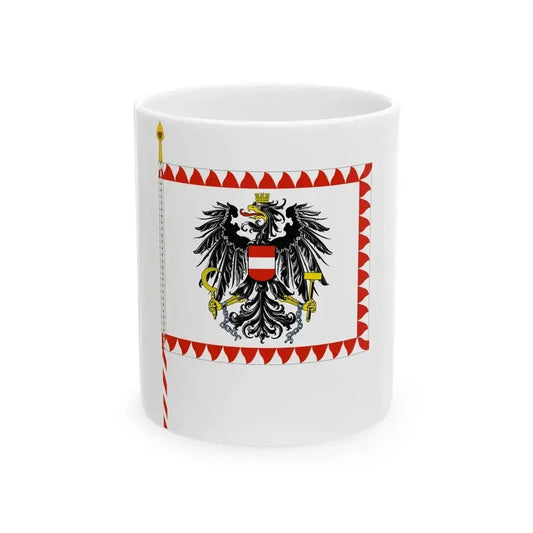 Feldzeichen Bundesheer (Austria) White Coffee Mug 11oz - Go Mug Yourself