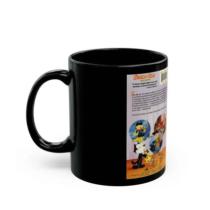 FELIX THE CAT THE MOVIE (VHS COVER) - Black Coffee Mug - Go Mug Yourself