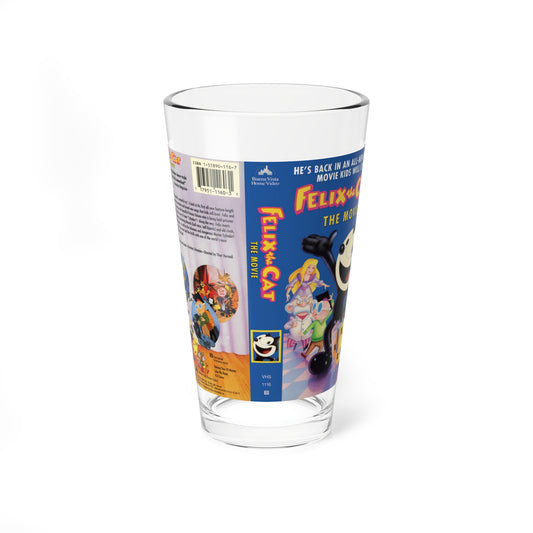 FELIX THE CAT THE MOVIE (VHS COVER) Pint Glass 16oz-16oz-Go Mug Yourself