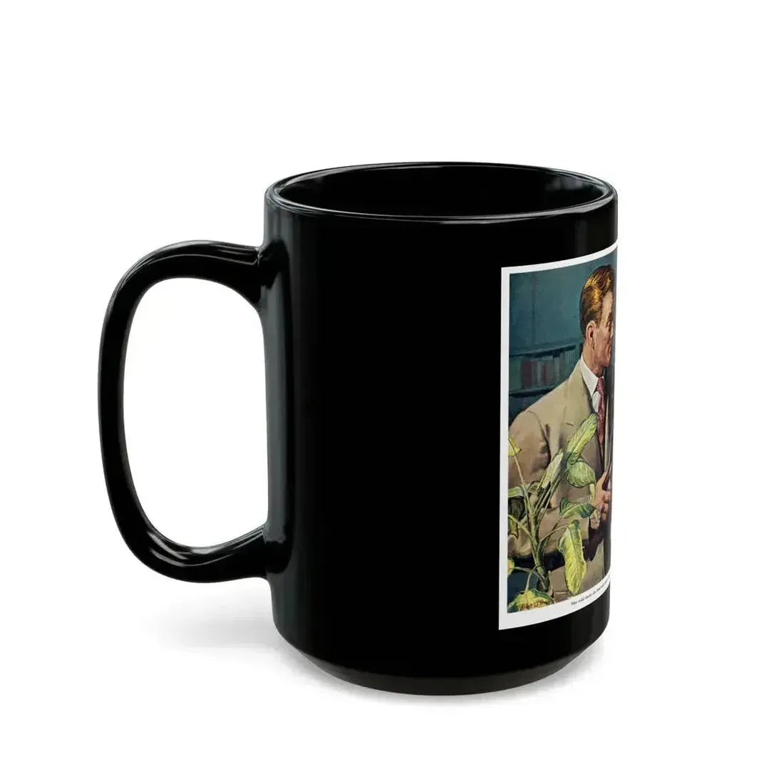 Female Conspiracy of One, 1950 - Black Coffee Mug - Go Mug Yourself
