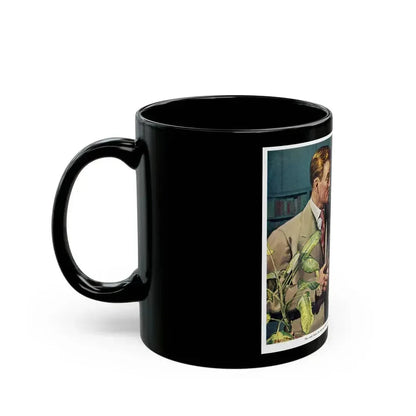 Female Conspiracy of One, 1950 - Black Coffee Mug - Go Mug Yourself