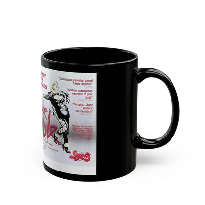 FEMALE TROUBLE 1974 Movie Poster - Black Coffee Mug - Go Mug Yourself
