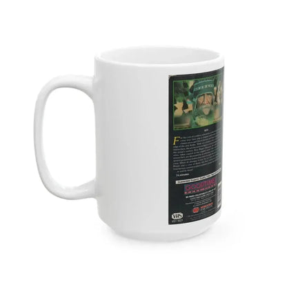 FER DE LANCE DAVID JANSSEN (VHS COVER) - White Coffee Mug - Go Mug Yourself