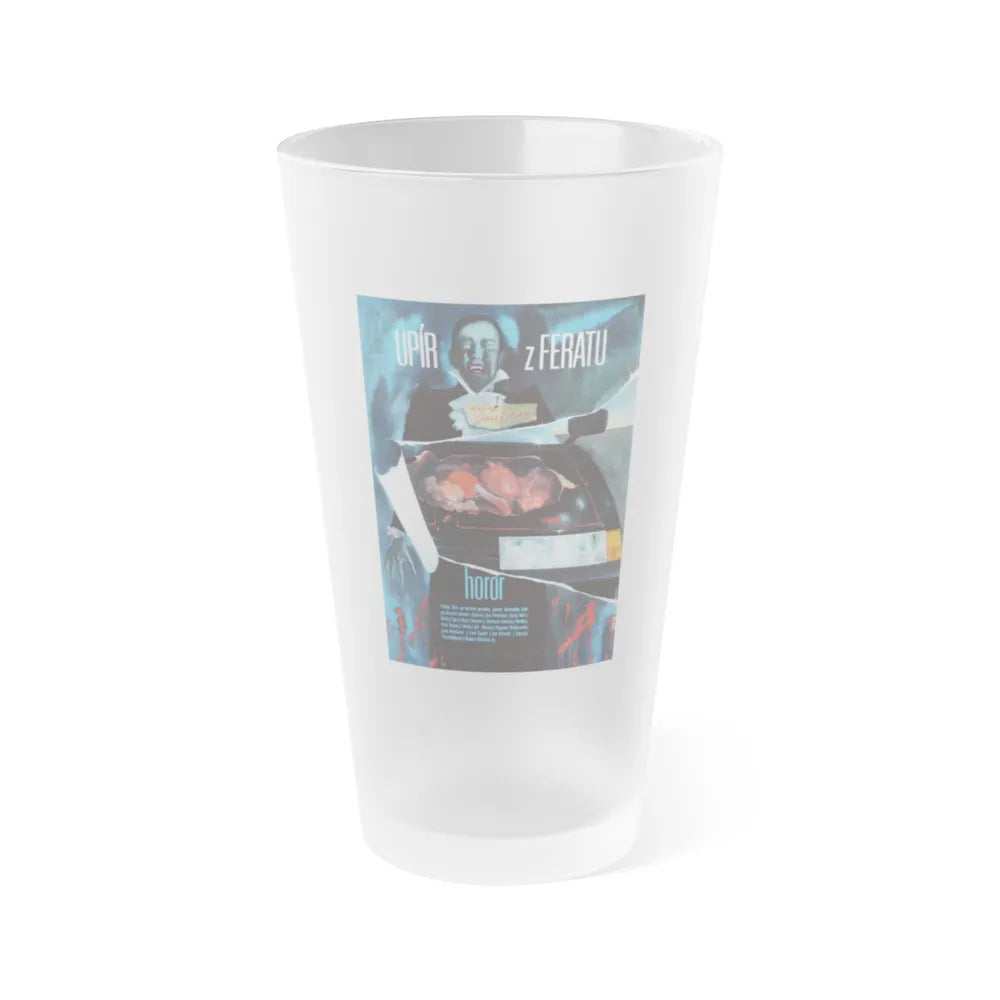 FERAT VAMPIRE 1982 Movie Poster - Frosted Pint Glass 16oz-16oz-Frosted-Go Mug Yourself