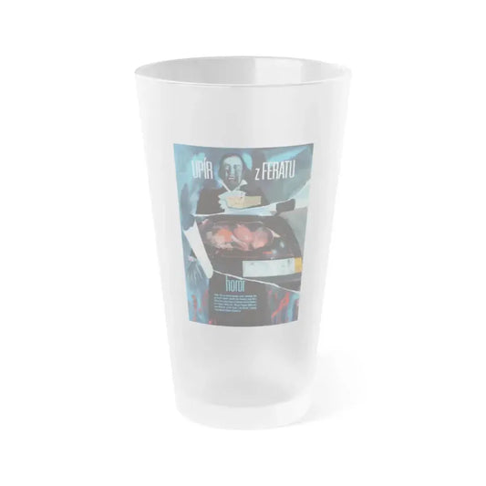 FERAT VAMPIRE 1982 Movie Poster - Frosted Pint Glass 16oz 16oz Frosted - Go Mug Yourself
