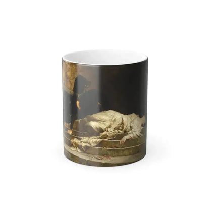 Ferdinand Keller (1842-1922) Selene thrown down by Argus - Oil on Canvas 1886 - Color Changing Mug 11oz Default Title 11oz - Go Mug Yourself