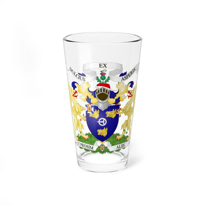 Fergusson of Kilkerran coat of arms (Scotland) (Coat of Arms) Pint Glass 16oz 16oz - Go Mug Yourself