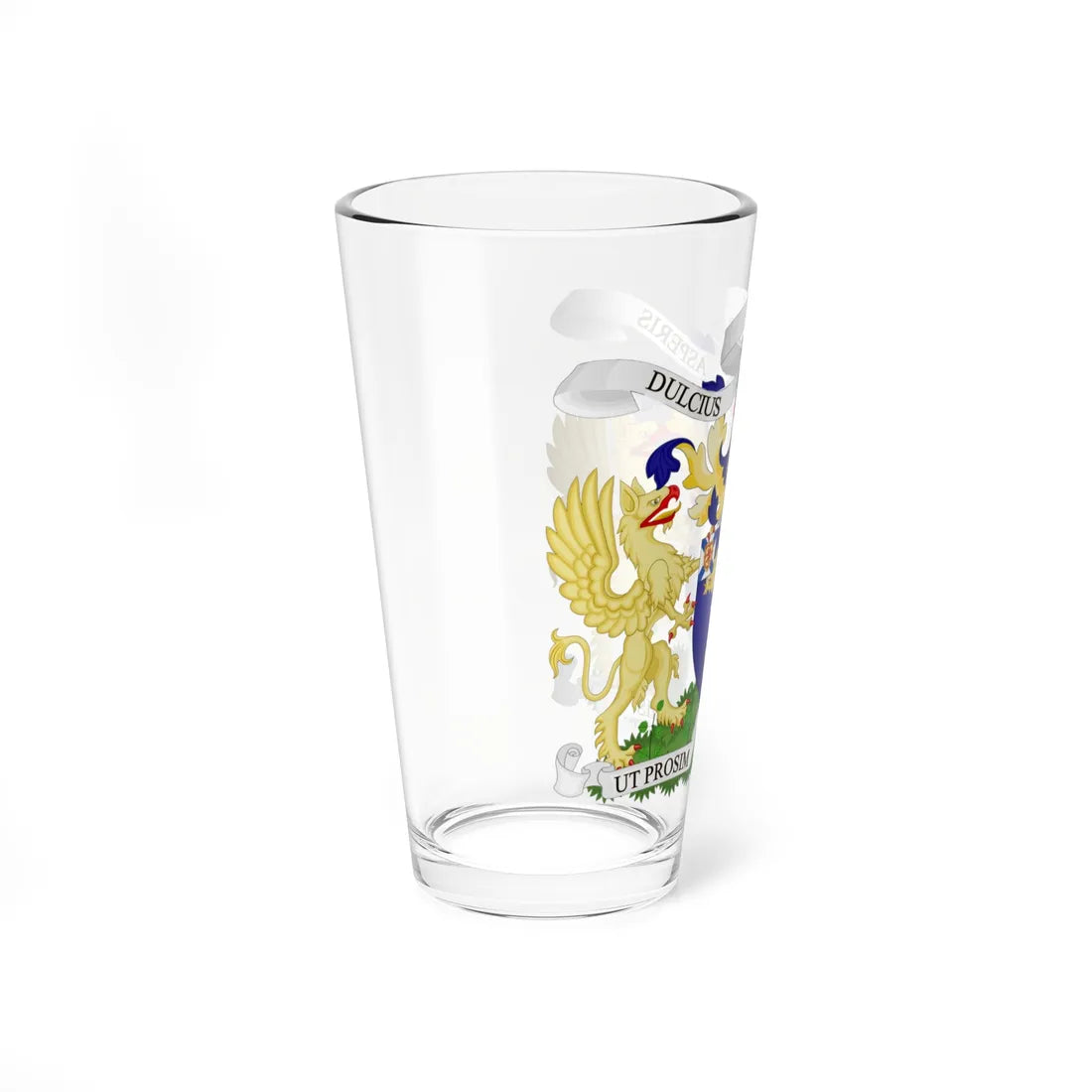 Fergusson of Kilkerran coat of arms (Scotland) (Coat of Arms) Pint Glass 16oz - Go Mug Yourself