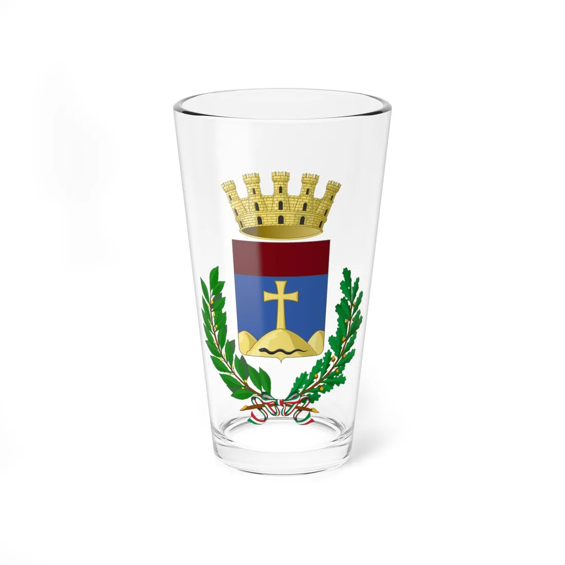 Ferrandina-Stemma (Italy) (Coat of Arms) Pint Glass 16oz 16oz - Go Mug Yourself