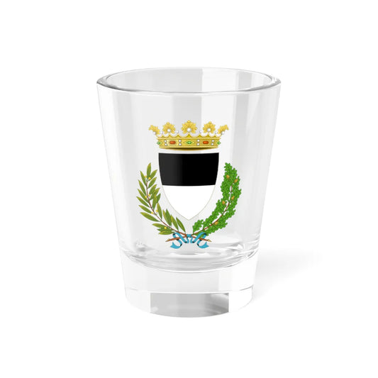 Ferrara-Stemma Bozzetto Ufficiale (Italy) (Coat of Arms) Shot Glass 1.5oz 1.5oz - Go Mug Yourself