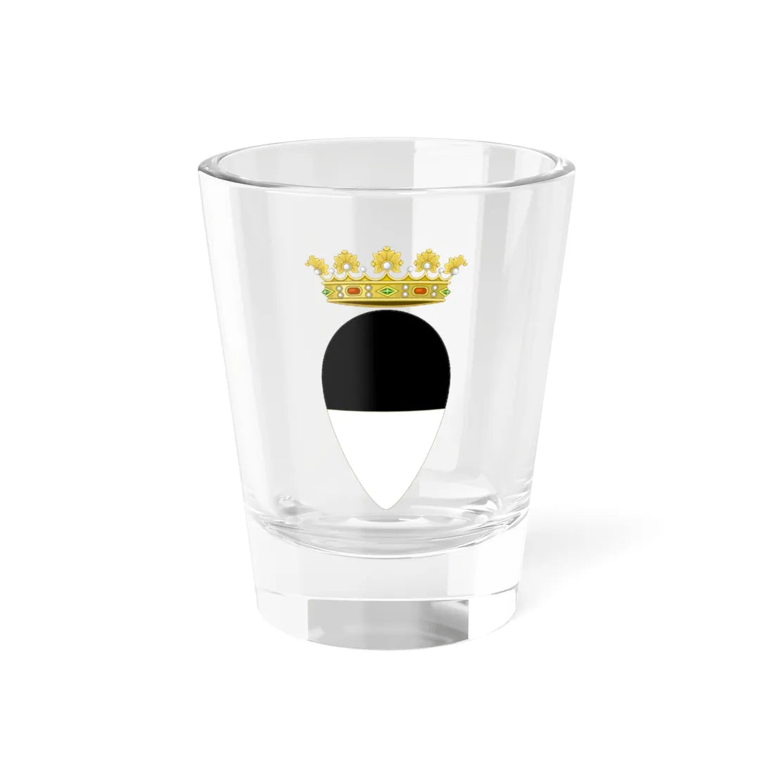 Ferrara-Stemma (Italy) (Coat of Arms) Shot Glass 1.5oz 1.5oz - Go Mug Yourself