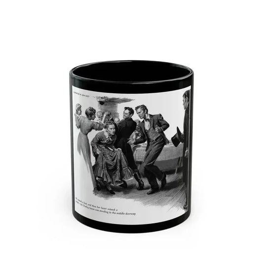 Ferry Tavern, part three, Woman's Day, August 1947 - Black Coffee Mug 11oz - Go Mug Yourself