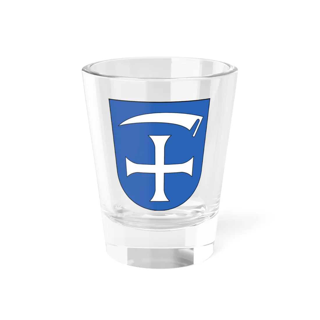 Feuerthalen-blazon (Switzerland) (Coat of Arms) Shot Glass 1.5oz 1.5oz - Go Mug Yourself