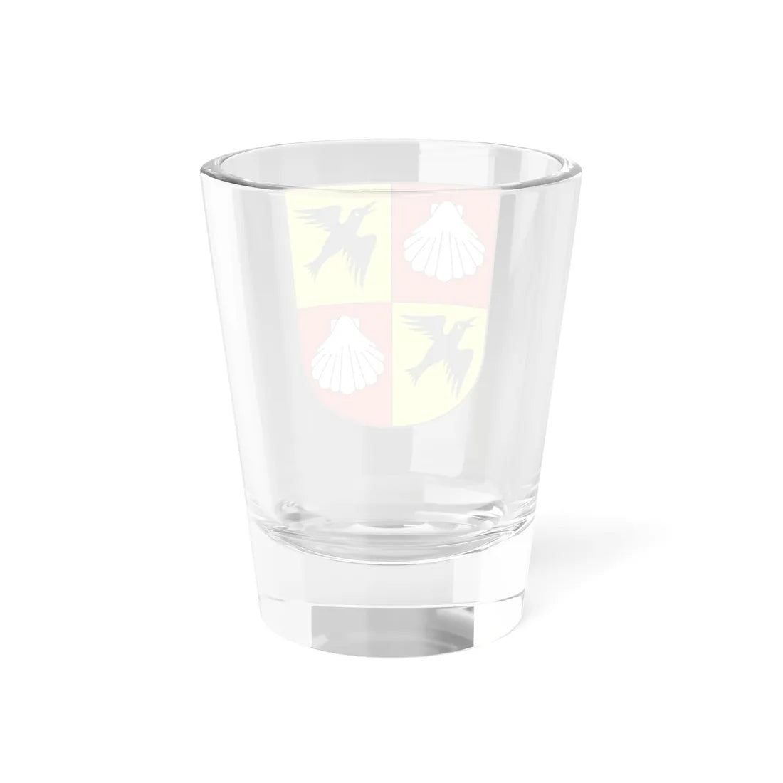 Feusisberg-blazon (Switzerland) (Coat of Arms) Shot Glass 1.5oz - Go Mug Yourself