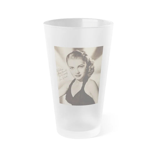 Lori Nelson #112 (Vintage Female Icon) Frosted Pint 16oz-16oz-Frosted-Go Mug Yourself