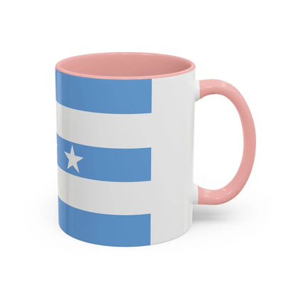 Flag of Guayaquil Ecuador - Accent Coffee Mug-Go Mug Yourself