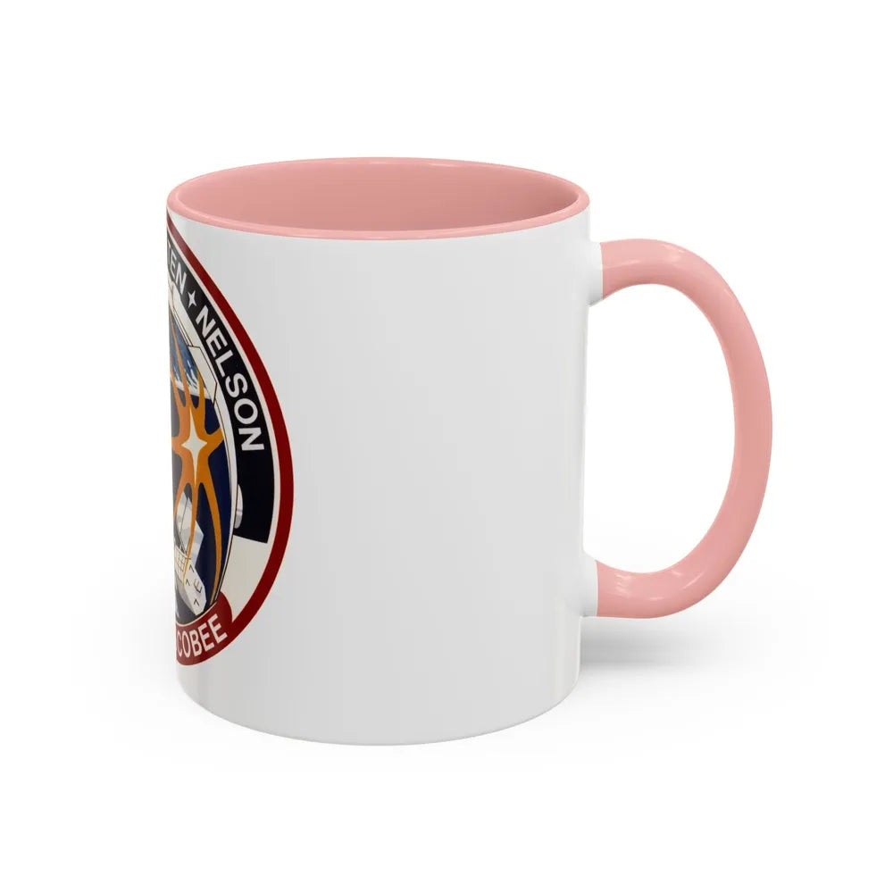 STS 41 C (NASA) Accent Coffee Mug-Go Mug Yourself