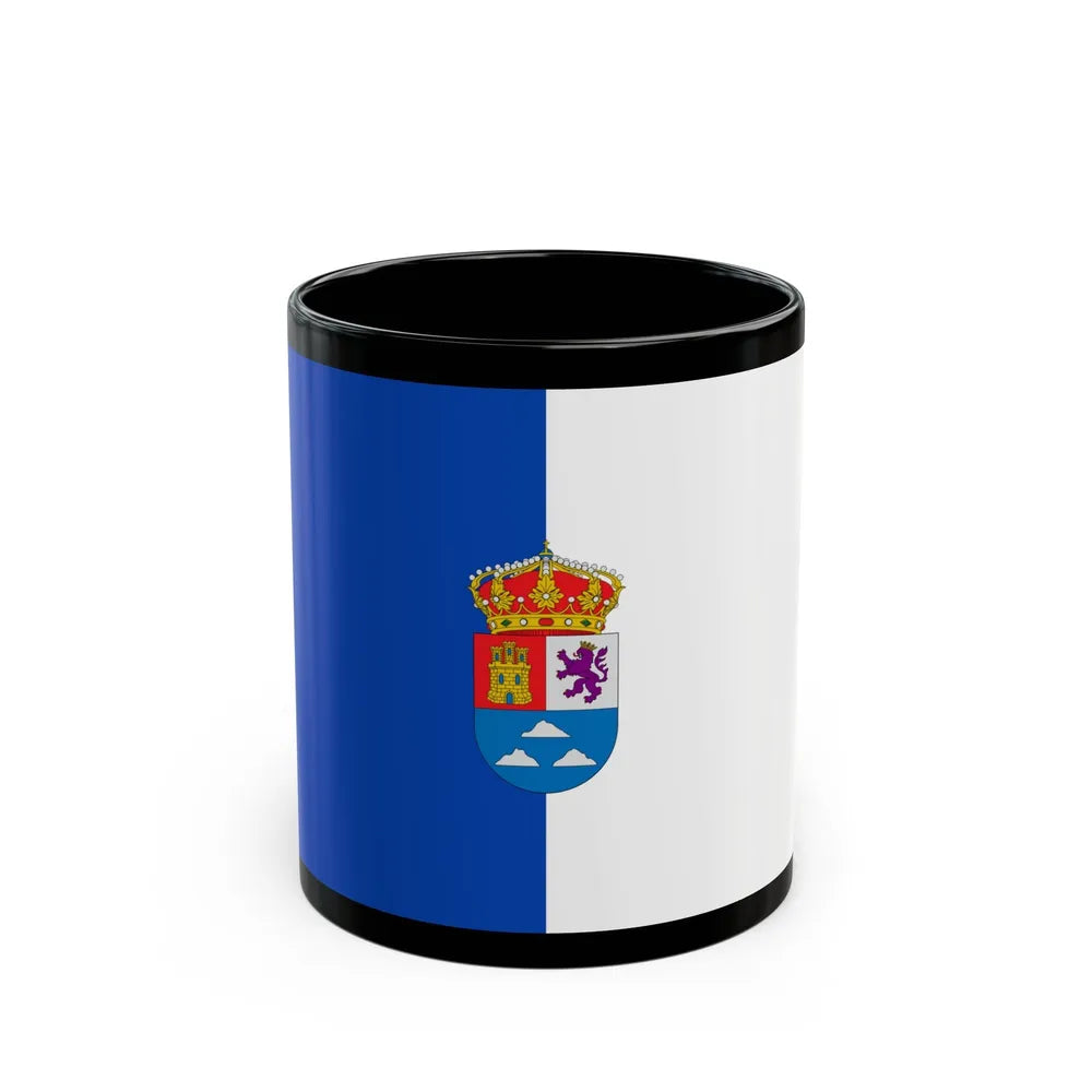 Flag of Las Palmas Spain - Black Coffee Mug-11oz-Go Mug Yourself