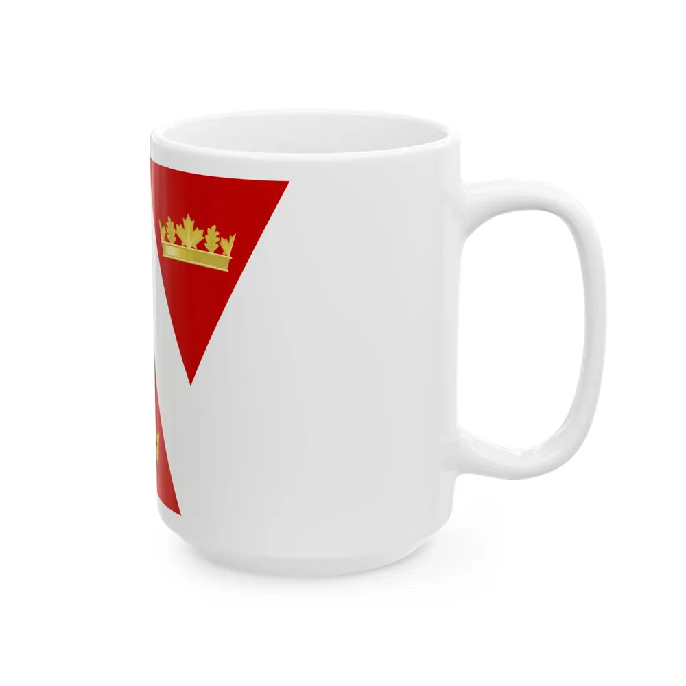 Flag of Wellington Ontario Canada - White Coffee Mug-Go Mug Yourself