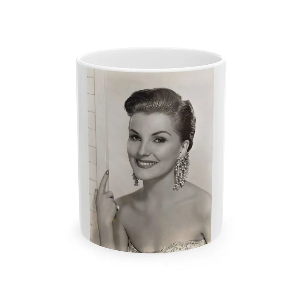 Debra Paget #415 (Vintage Female Icon) White Coffee Mug-11oz-Go Mug Yourself