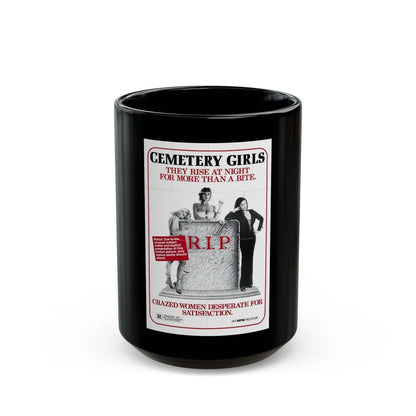 CEMETERY GIRLS (COUNT DRACULA'S GREAT LOVE) 1973 Movie Poster - Black Coffee Mug-15oz-Go Mug Yourself