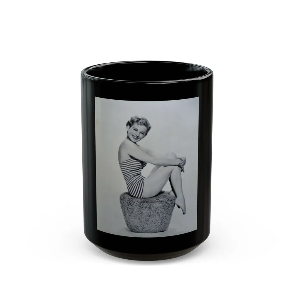 Coleen Gray #100 (Vintage Female Icon) Black Coffee Mug-15oz-Go Mug Yourself