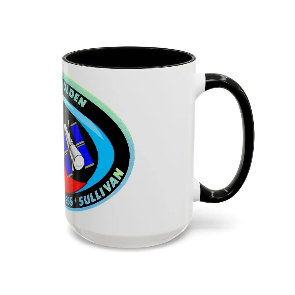 STS 31 (NASA) Accent Coffee Mug-Go Mug Yourself