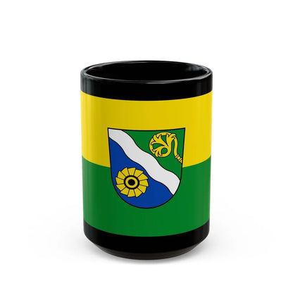 Flag of Waldshut Germany - Black Coffee Mug-15oz-Go Mug Yourself