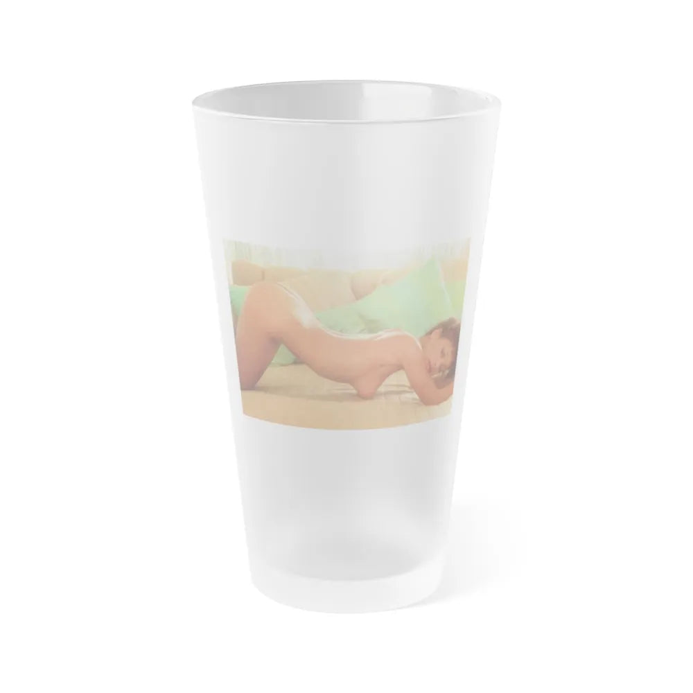 Ola Ray #113 (Vintage Female Icon) Frosted Pint 16oz-16oz-Frosted-Go Mug Yourself