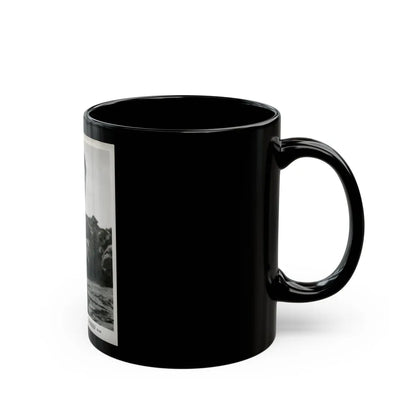 Eve Meyer #57 (Vintage Female Icon) Black Coffee Mug-Go Mug Yourself