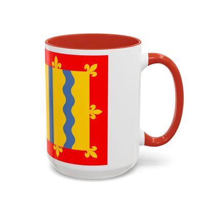 Flag of Cambridgeshire UK - Accent Coffee Mug-Go Mug Yourself