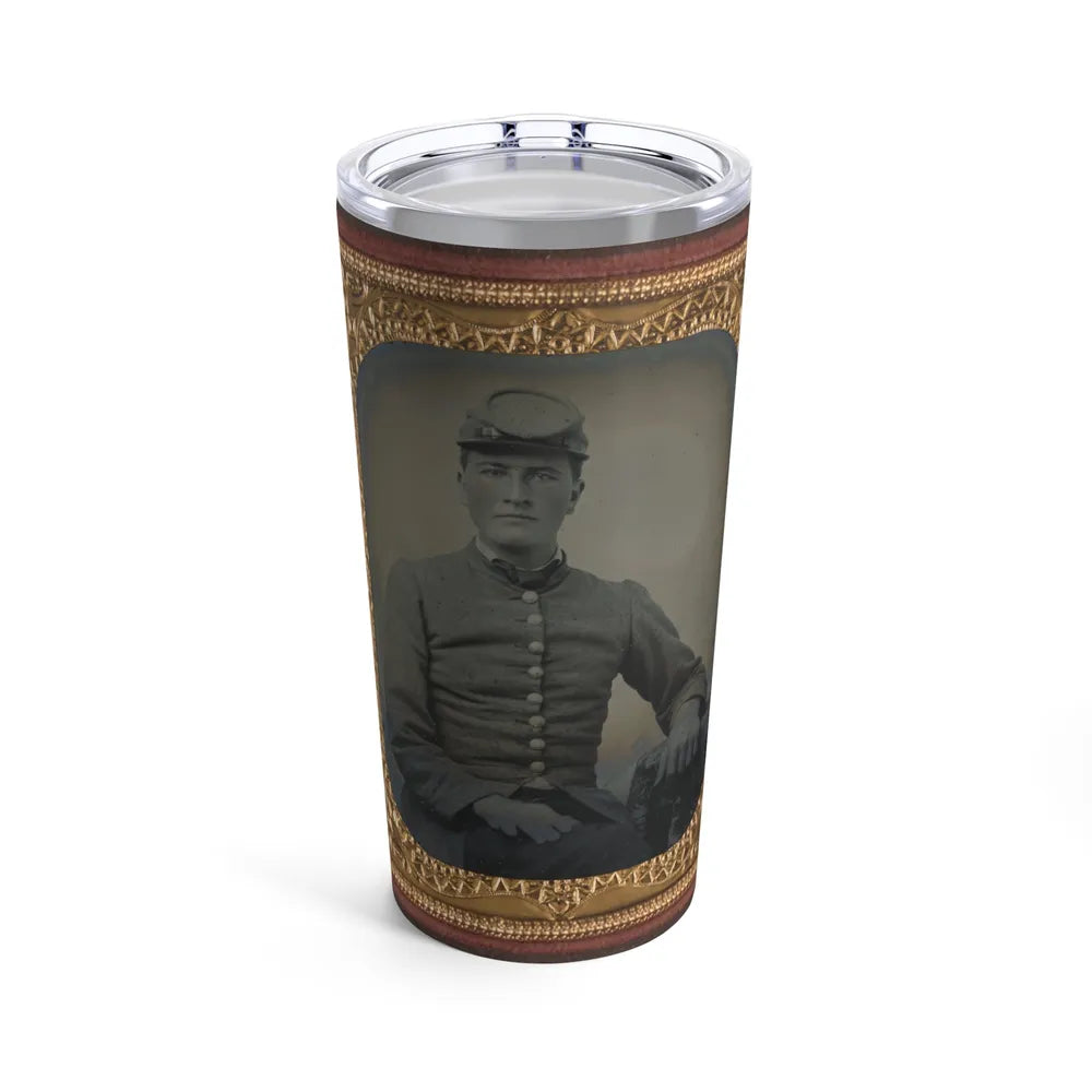 Unidentified Soldier In Confederate Uniform(4) (U.S. Civil War) Tumbler 20oz-20oz-Go Mug Yourself