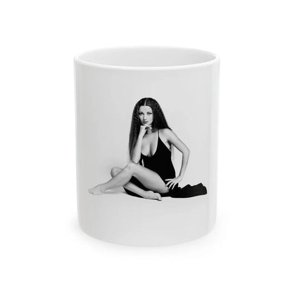 Jane Seymour #58 (Vintage Female Icon) White Coffee Mug-11oz-Go Mug Yourself